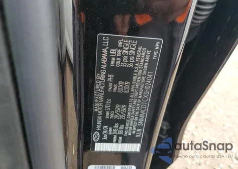 2025 Genesis Gv70 Base from USA, damaged, VIN 5NMMCDTCXSH024041